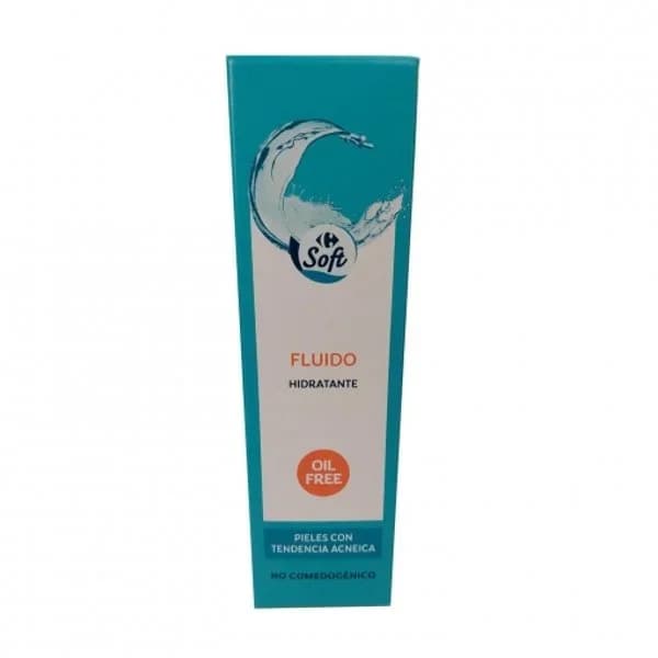 Fluido hidratante oil free Carrefour Soft 75 ml. - 0.08 l - Imagen del producto en Findit