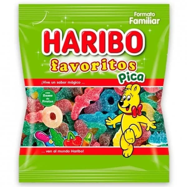 Caramelos de goma Favoritos Pica Haribo 250 g. - 0.25 kg - Imagen del producto en Findit
