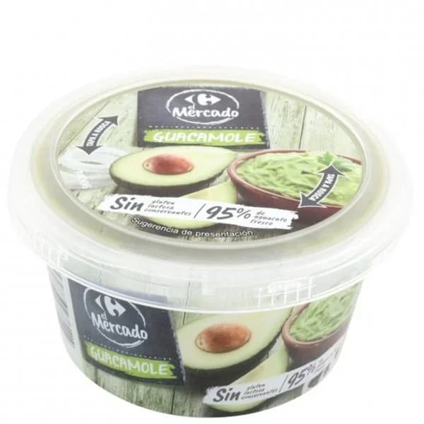 Guacamole Carrefour 200 g - 0.2 kg - Imagen del producto en Findit