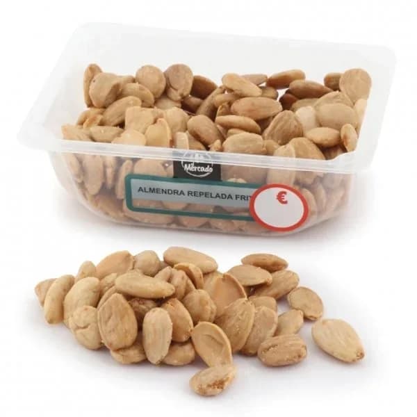 Almendra repelada frita Carrefour tarrina 250 g - 0.25 kg - Imagen del producto en Findit
