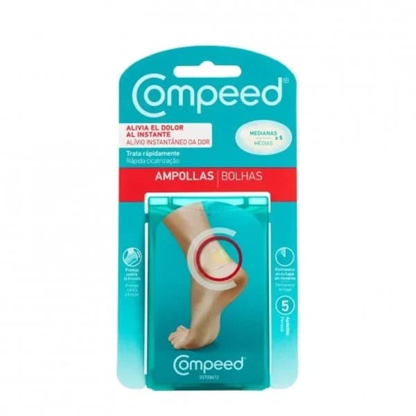 Apósitos ampollas medianas Compeed 5 ud. - 5 ud - Imagen del producto en Findit