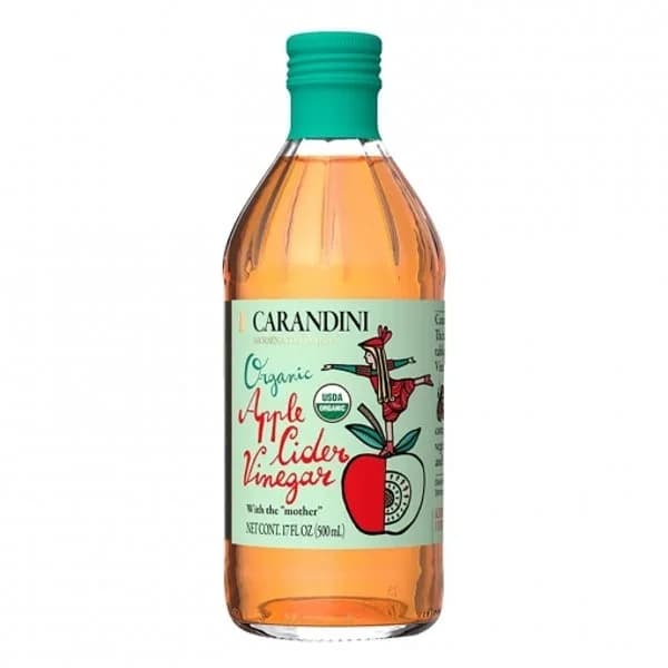 Vinagre ecológico de manzana Carandini 500 ml. - 0.5 l - Imagen del producto en Findit