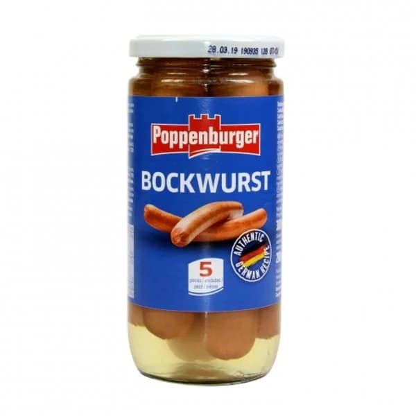 Salchichas alemanas Poppenburger 200 g. - 0.2 kg - Imagen del producto en Findit