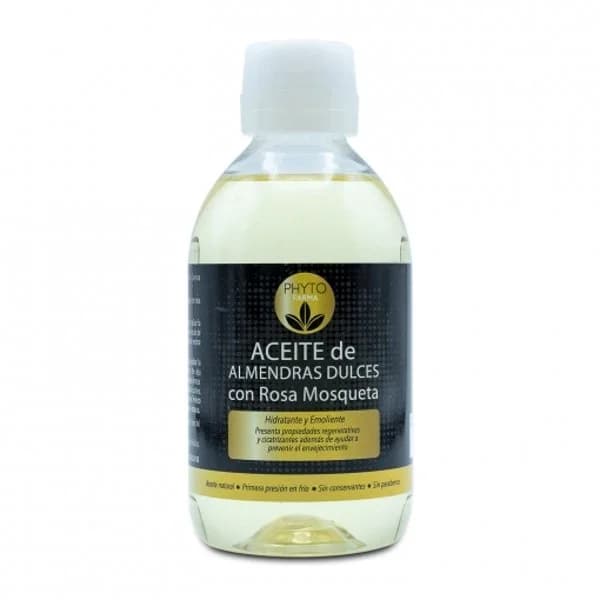 Aceite de almendras dulces con rosa mosqueta Phytofarma 250 ml. - 0.25 l - Imagen del producto en Findit