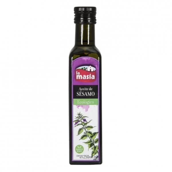 Aceite de sésamo ecológico La Masía 250 ml. - 0.25 l - Imagen del producto en Findit