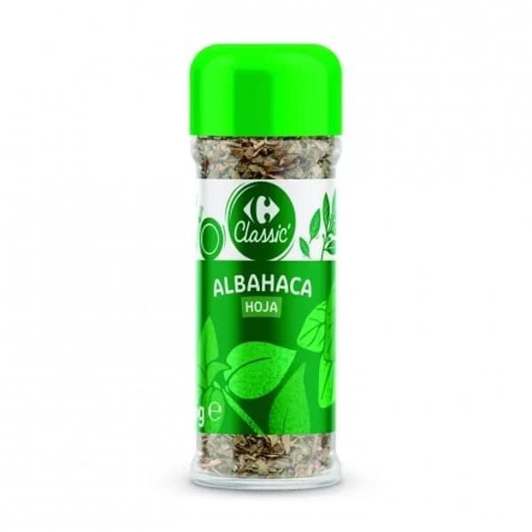 Albahaca en hoja Carrefour Classic 15 g. - 0.02 kg - Imagen del producto en Findit