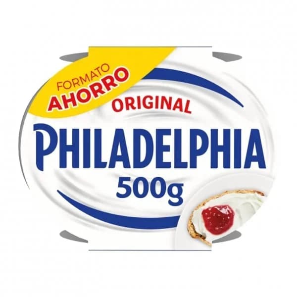Crema de queso de untar natural Philadelphia pack de 2 unidades de 250 g. - 0.1 kg - Imagen del producto en Findit