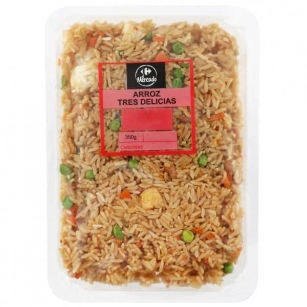 Arroz tres delicias Carrefour El Mercado 350 g - 1 ud - Imagen del producto en Findit