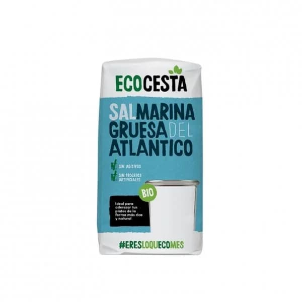 Sal marina gruesa ecológica Ecocesta 1 kg. - 1 kg - Imagen del producto en Findit