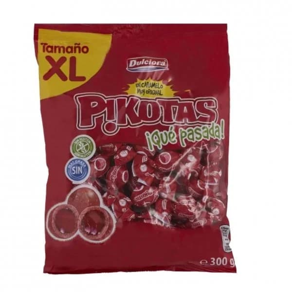 Pikotas de goma sabor cereza Dulciora sin gluten 300 g. - 0.3 kg - Imagen del producto en Findit