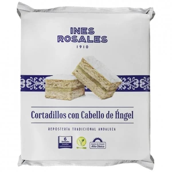 Cortadillos con cabello de ángel Inés Rosales 216 g. - 0.22 kg - Imagen del producto en Findit