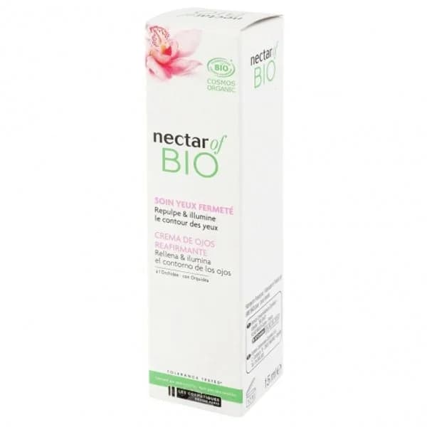Crema de ojos reafirmante rellena & ilumina el contorno de ojos ecológico Nectar Of Bio 15 ml - 0.02 l - Imagen del producto en Findit