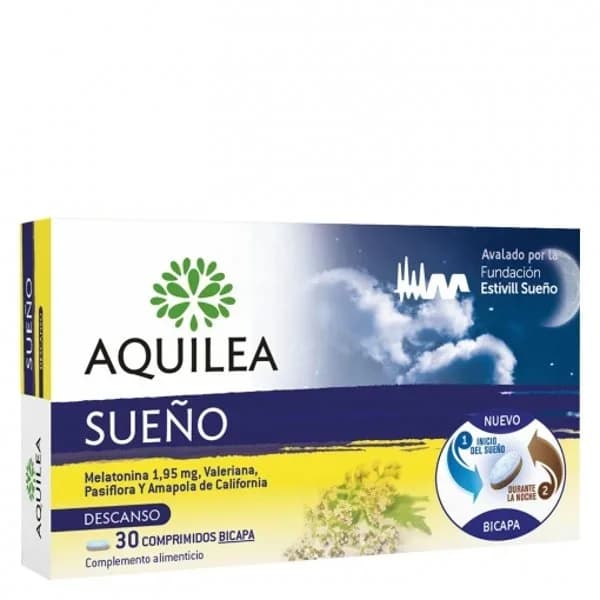 Sueño Aquilea 30 comprimidos. - 0.02 kg - Imagen del producto en Findit