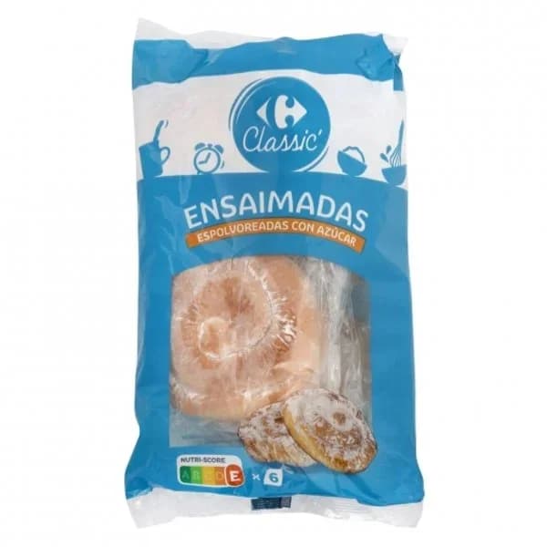 Ensaimada Carrefour 220 g. - 0.22 kg - Imagen del producto en Findit