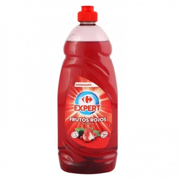 Lavavajillas a mano desengrasante frutos rojos Carrefour Expert 1 l. - 1 l - Imagen del producto en Findit