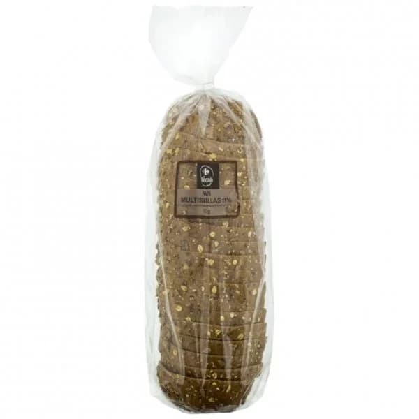 Barra de pan rústica multicereales rebanada 400 g - 0.4 kg - Imagen del producto en Findit