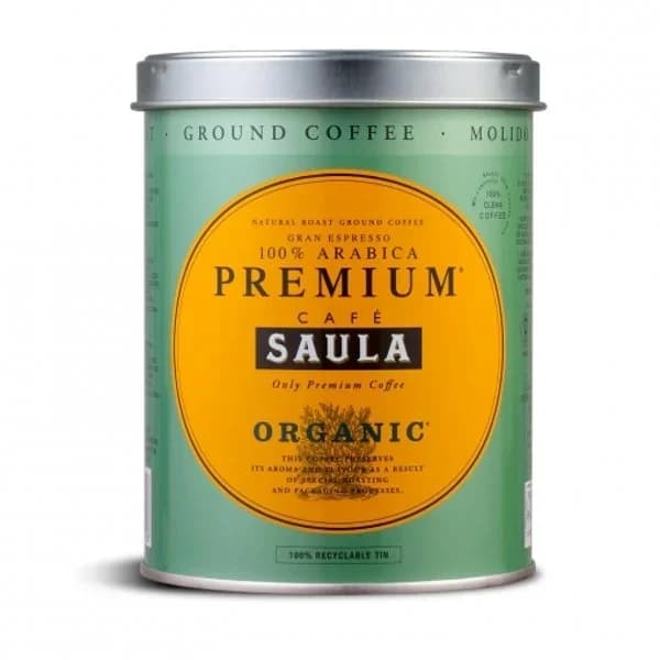 Café molido natural ecológico Saula 250 g. - 0.25 kg - Imagen del producto en Findit
