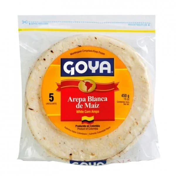 Arepa de maíz blanco Goya 450 g. - 0.45 kg - Imagen del producto en Findit