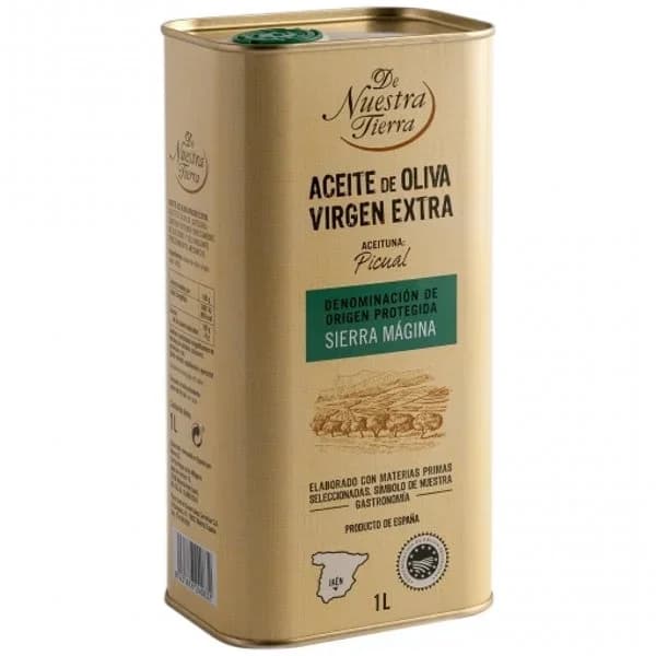 Aceite de oliva virgen extra De Nuestra Tierra 1 l. - 1 l - Imagen del producto en Findit