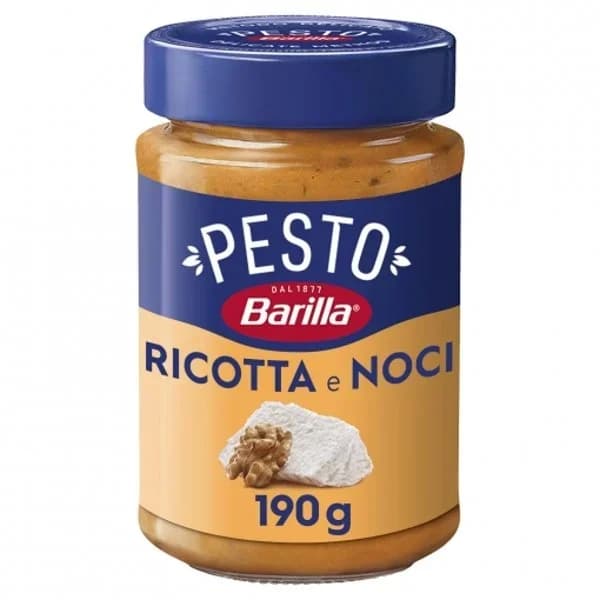 Salsa pesto siciliana Barilla sin gluten 190 g. - 0.19 kg - Imagen del producto en Findit