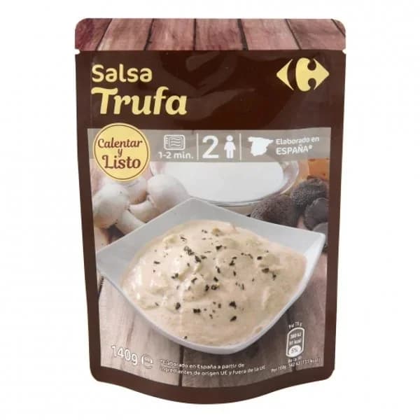 Salsa Fresca Trufa Carrefour 140 g. - 0.14 kg - Imagen del producto en Findit