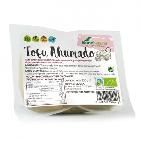 Tofu ahumado 250 g - 0.25 kg - Imagen del producto en Findit
