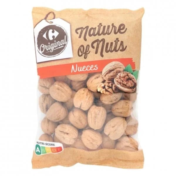 Nueces con cáscara Carrefour 650 g. - 0.65 kg - Imagen del producto en Findit