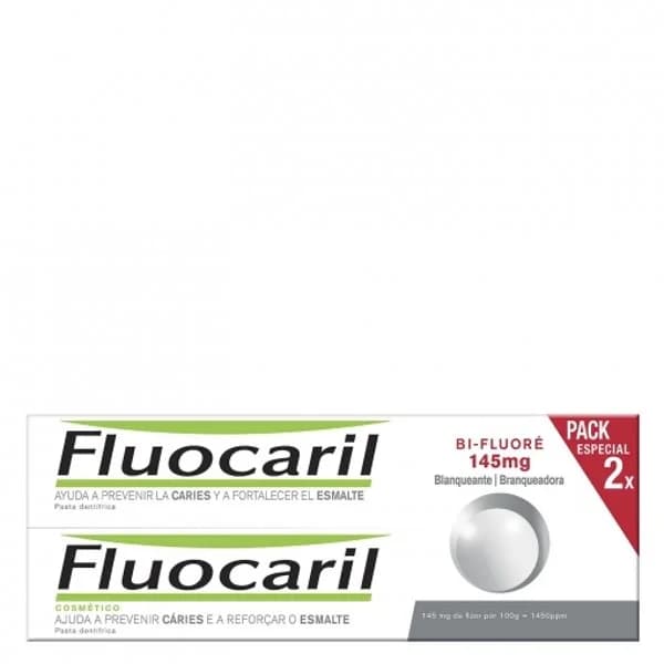 Dentífrico blanqueador Fluocaril pack de 2 unidades de 75 ml. - 0.15 l - Imagen del producto en Findit