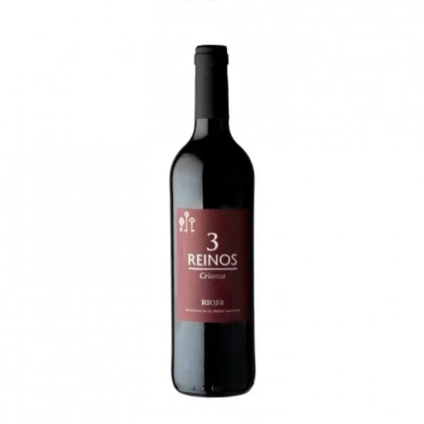 Vino tinto crianza 3 Reinos D.O.Ca. Rioja 75 cl. - 1 ud - Imagen del producto en Findit