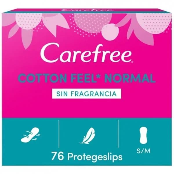 Protegeslip cotton feel normal sin fragancia Carefree 76 ud. - 1 ud - Imagen del producto en Findit