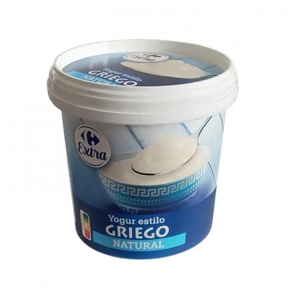 Yogur griego natural Carrefour Extra 1 kg. - 1 kg - Imagen del producto en Findit