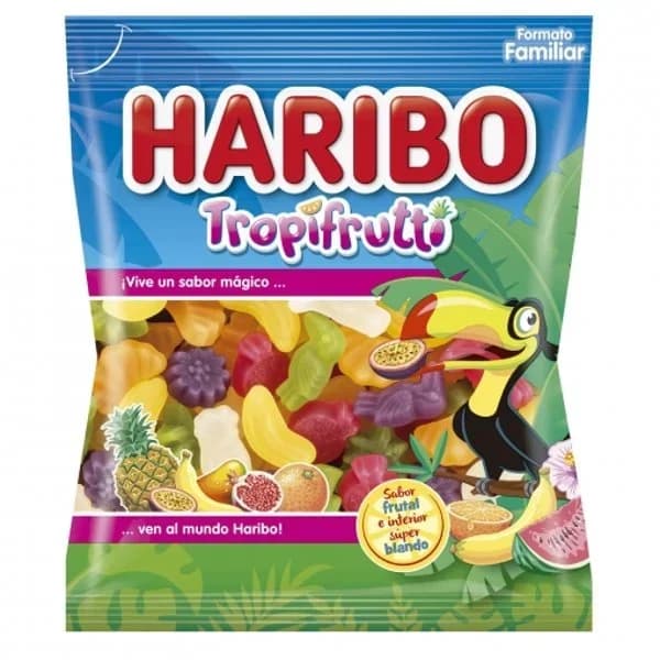 Caramelos de goma Tropifrutti Haribo 275 g. - 0.25 kg - Imagen del producto en Findit