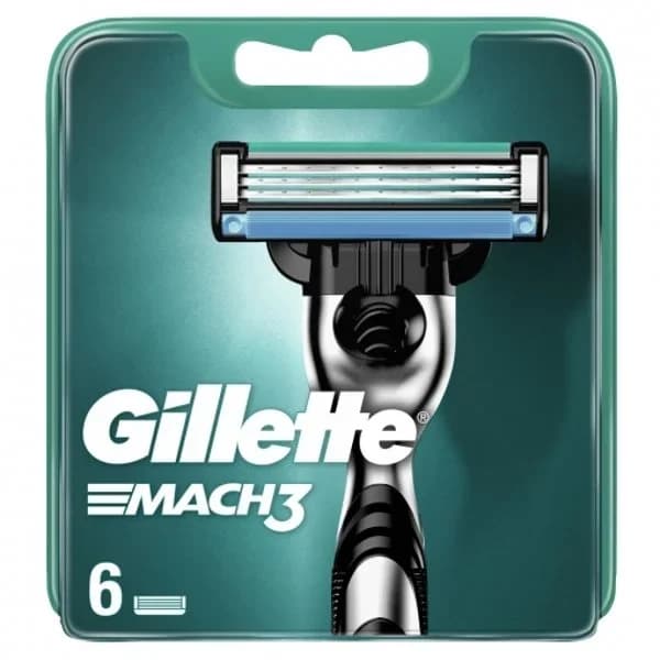 Recambios maquinilla Mach3 Gillette 6 ud. - 1 ud - Imagen del producto en Findit