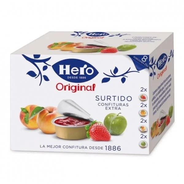 Confitura Surtido 8 x 25G - 0.2 kg - Imagen del producto en Findit