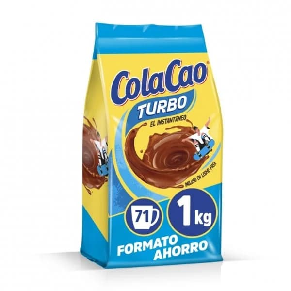 Cacao soluble instantáneo Cola Cao Turbo 1 kg. - 1 kg - Imagen del producto en Findit