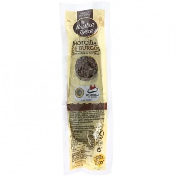 Morcilla de Burgos De Nuestra Tierra 350 g aprox - 0.35 kg - Imagen del producto en Findit