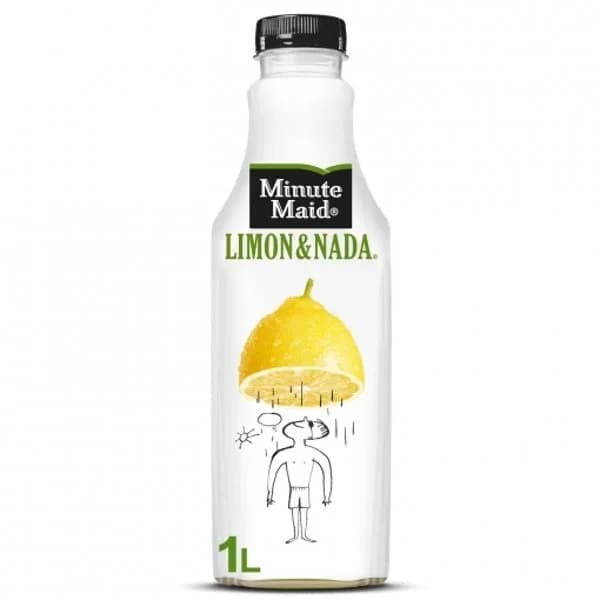 Limon&Nada sin gas Minute Maid botella 1 l. - 1 l - Imagen del producto en Findit