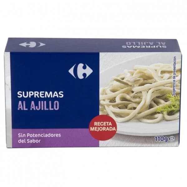 Supremas al ajillo Carrefour 50 g. - 0.05 kg - Imagen del producto en Findit