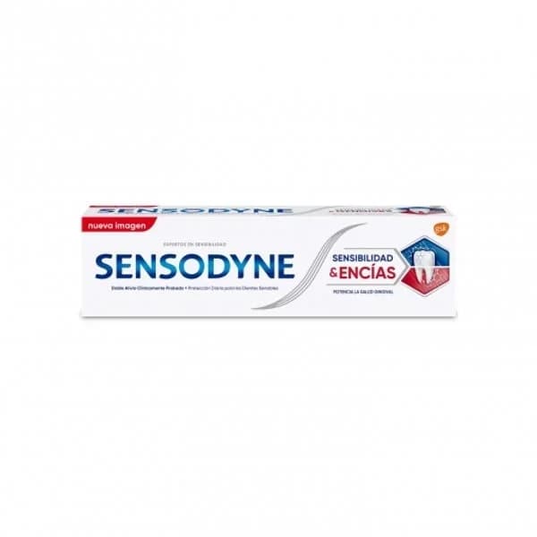 Dentífrico sensibilidad-encìas SENSODYNE, tubo 75 ml - 0.08 l - Imagen del producto en Findit