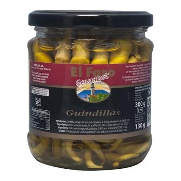 Guindillas El Faro 130 g. - 0.13 kg - Imagen del producto en Findit