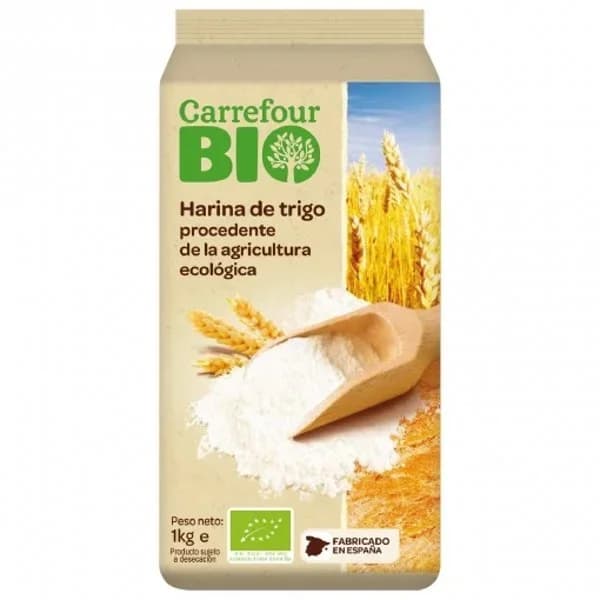 Harina de trigo ecológica Carrefour Bio 1 kg. - 1 kg - Imagen del producto en Findit