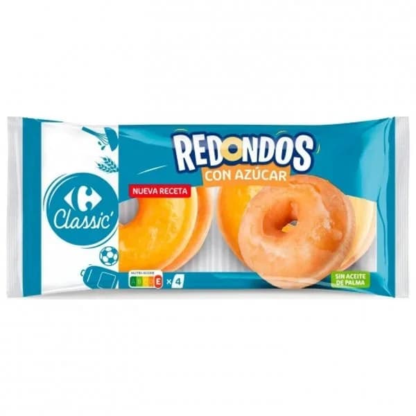 Berlinas con azúcar Classic' Carrefour 168 g. - 0.17 kg - Imagen del producto en Findit