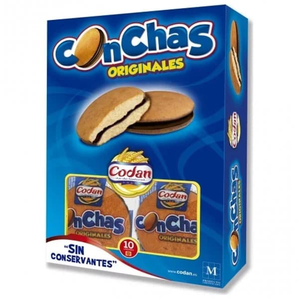 Conchas originales Codan 10 ud. - 0.55 kg - Imagen del producto en Findit