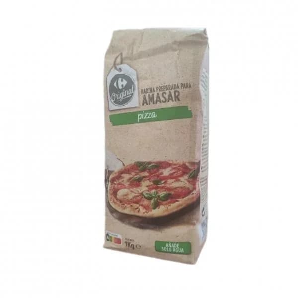 Harina especial amasar pizza Original Carreofur 1 kg. - 1 kg - Imagen del producto en Findit
