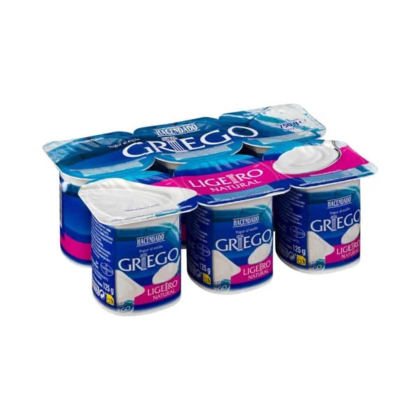 Yogur griego ligero natural Hacendado - 0.75 kg - Imagen del producto en Findit