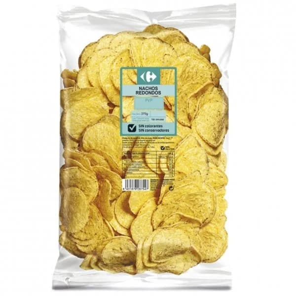 Nachos redondos 375 g - 1 ud - Imagen del producto en Findit
