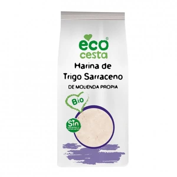 Harina de trigo sarraceno ecológica Ecocesta 500 g. - 0.5 kg - Imagen del producto en Findit