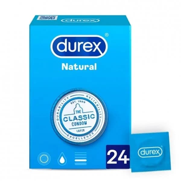 Preservativos Originales Natural Plus Durex 24 ud. - 1 ud - Imagen del producto en Findit