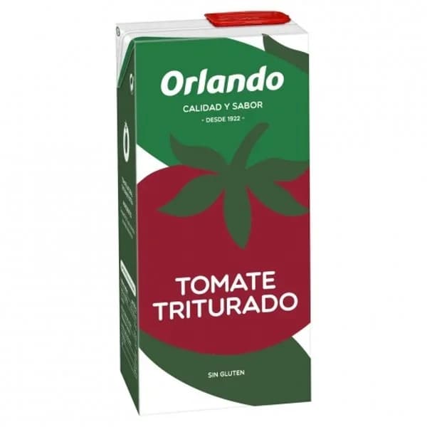 Tomate triturado ORLANDO, brik 800 g - 0.8 kg - Imagen del producto en Findit