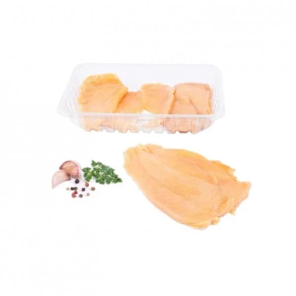 Pechuga de pollo amarillo fileteada Carrefour El Mercado 500 g aprox - 1 ud - Imagen del producto en Findit